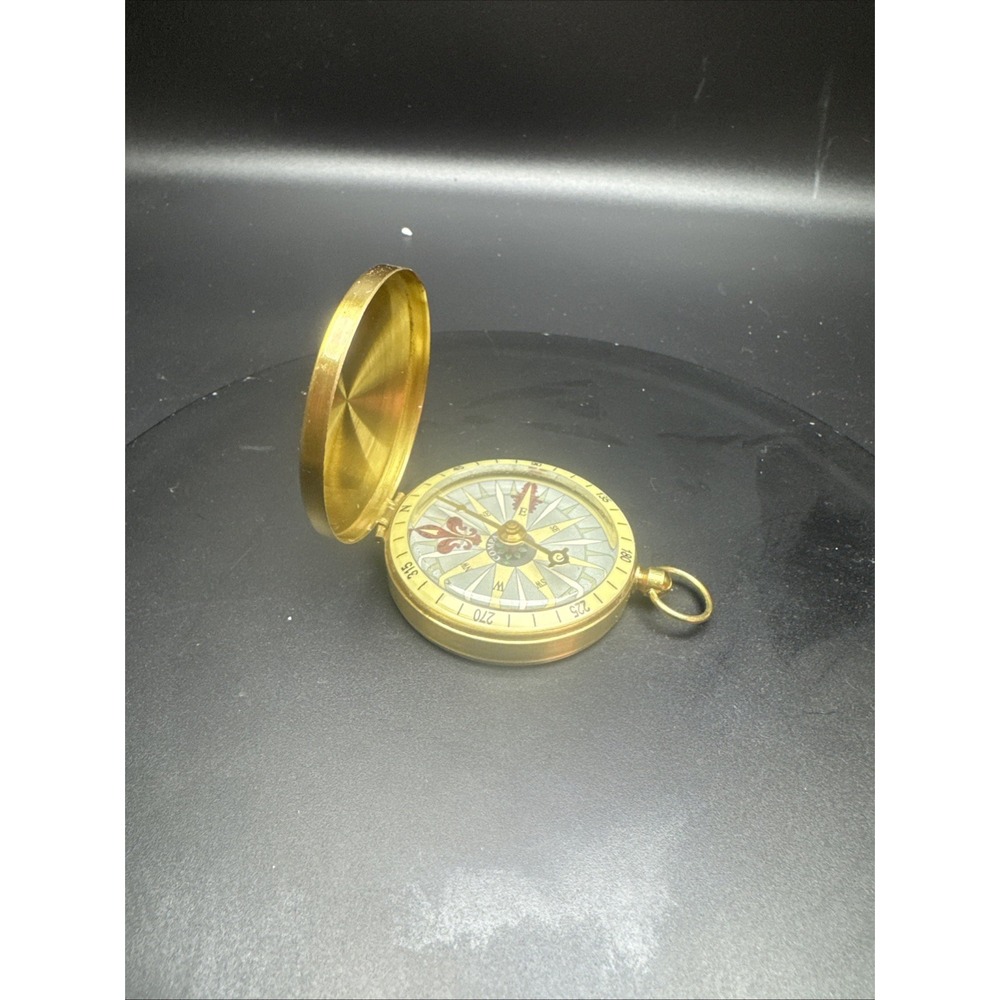 Replica Old Vintage Antique Pirate Simple Pocket Naval Maritime Compass Scouts